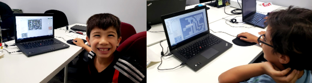GameMaker students working