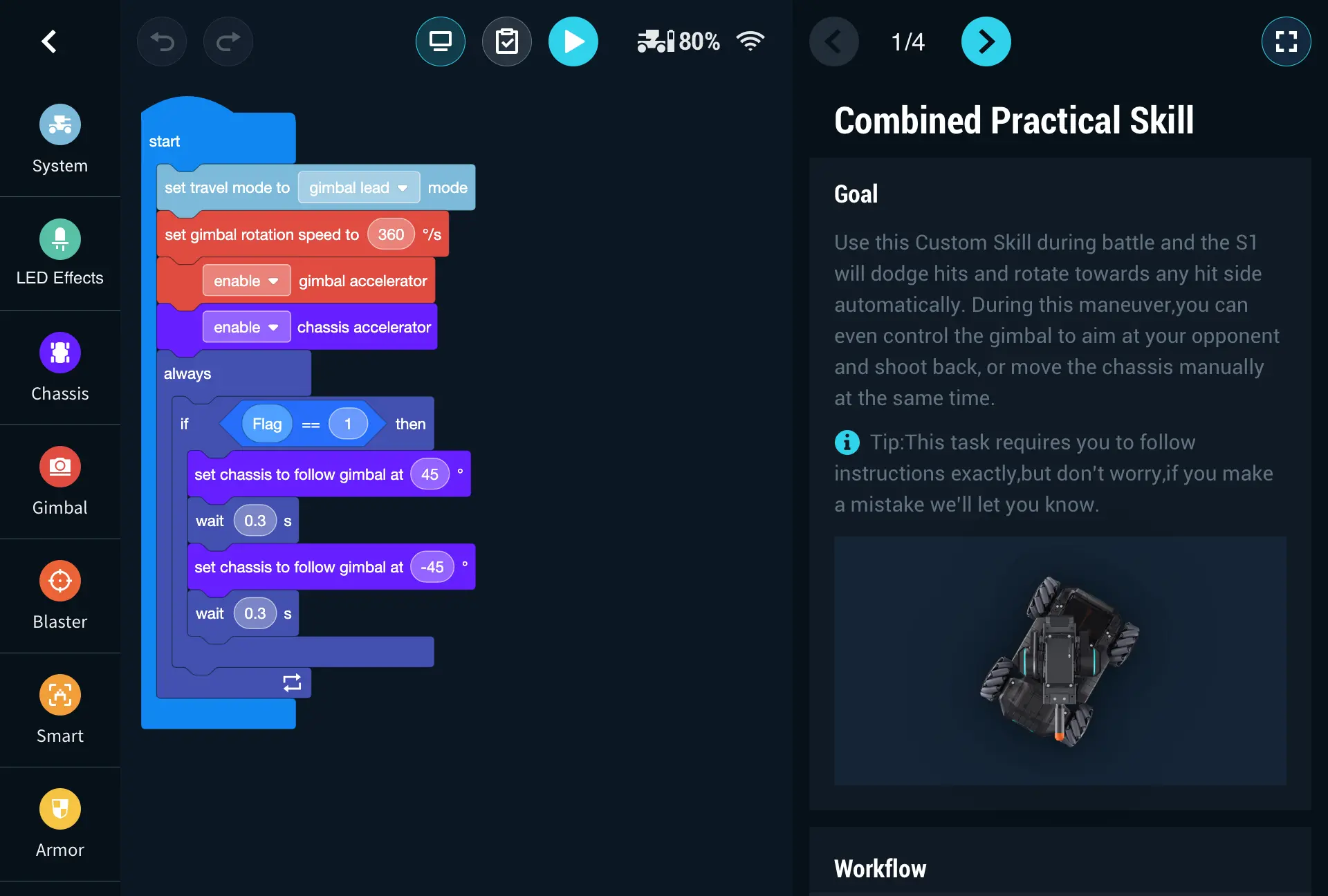 Robomaster Block Programming